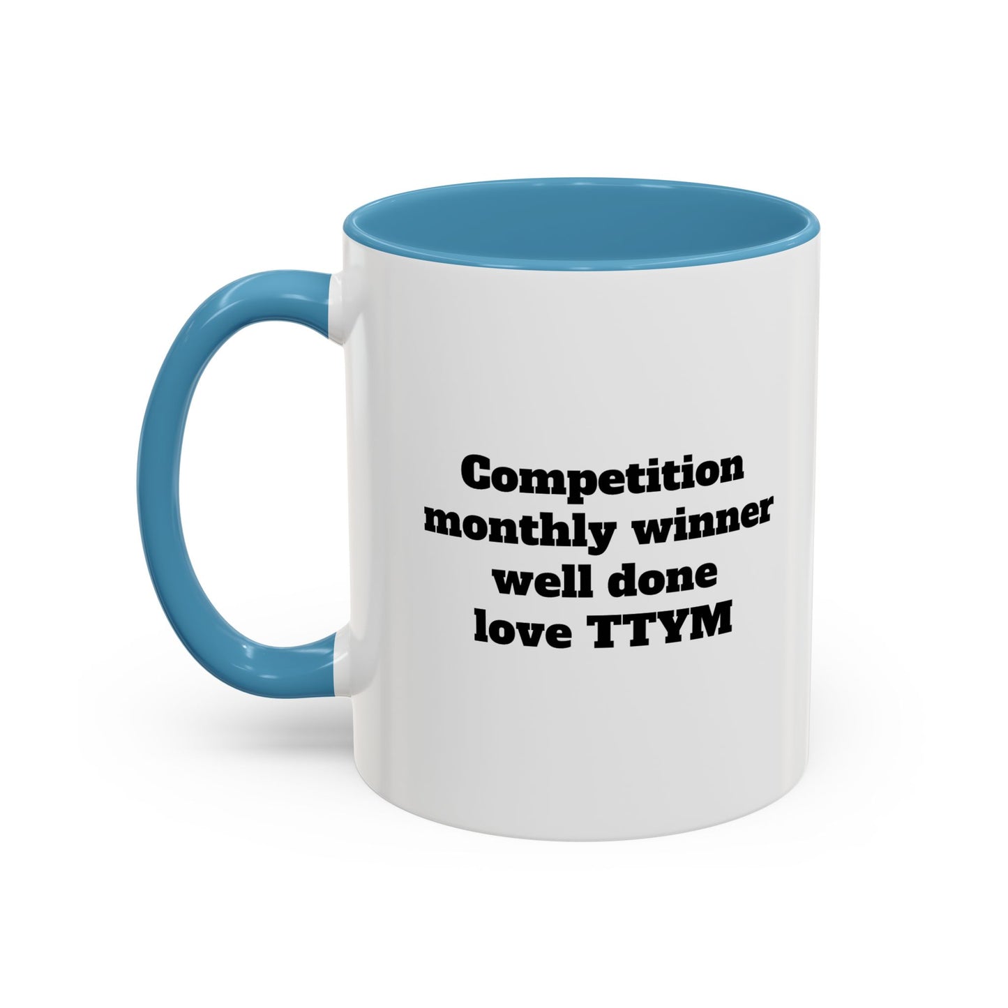 Travelling Yorkshireman Coffee Mug, Accent Mug for Tea Lovers, Unique Gift for Travelers, Personalized Drinkware, Black Handle Mug
