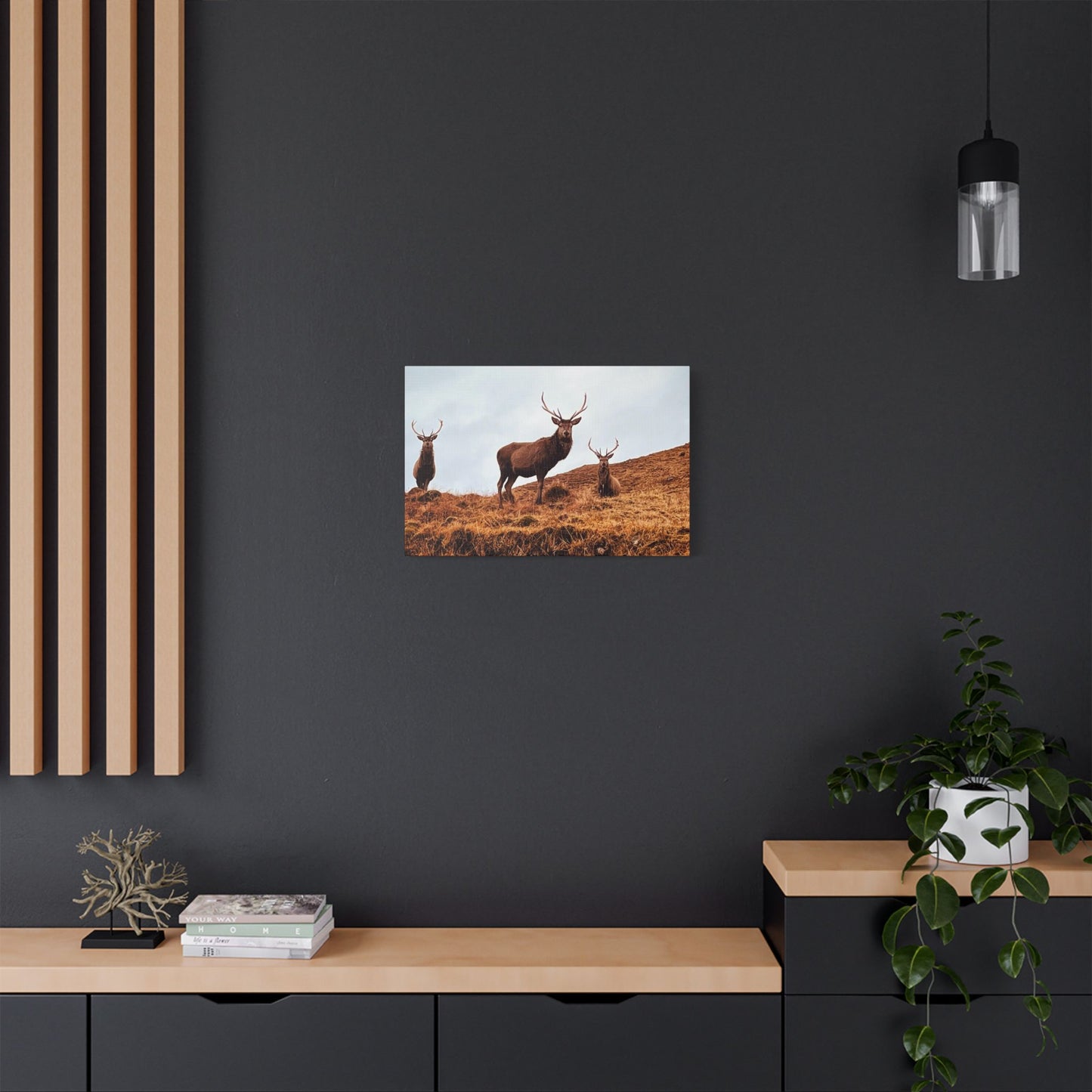 The three stags canvas
