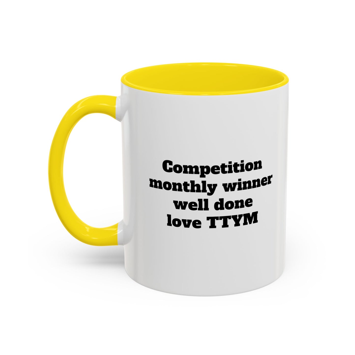 Travelling Yorkshireman Coffee Mug, Accent Mug for Tea Lovers, Unique Gift for Travelers, Personalized Drinkware, Black Handle Mug