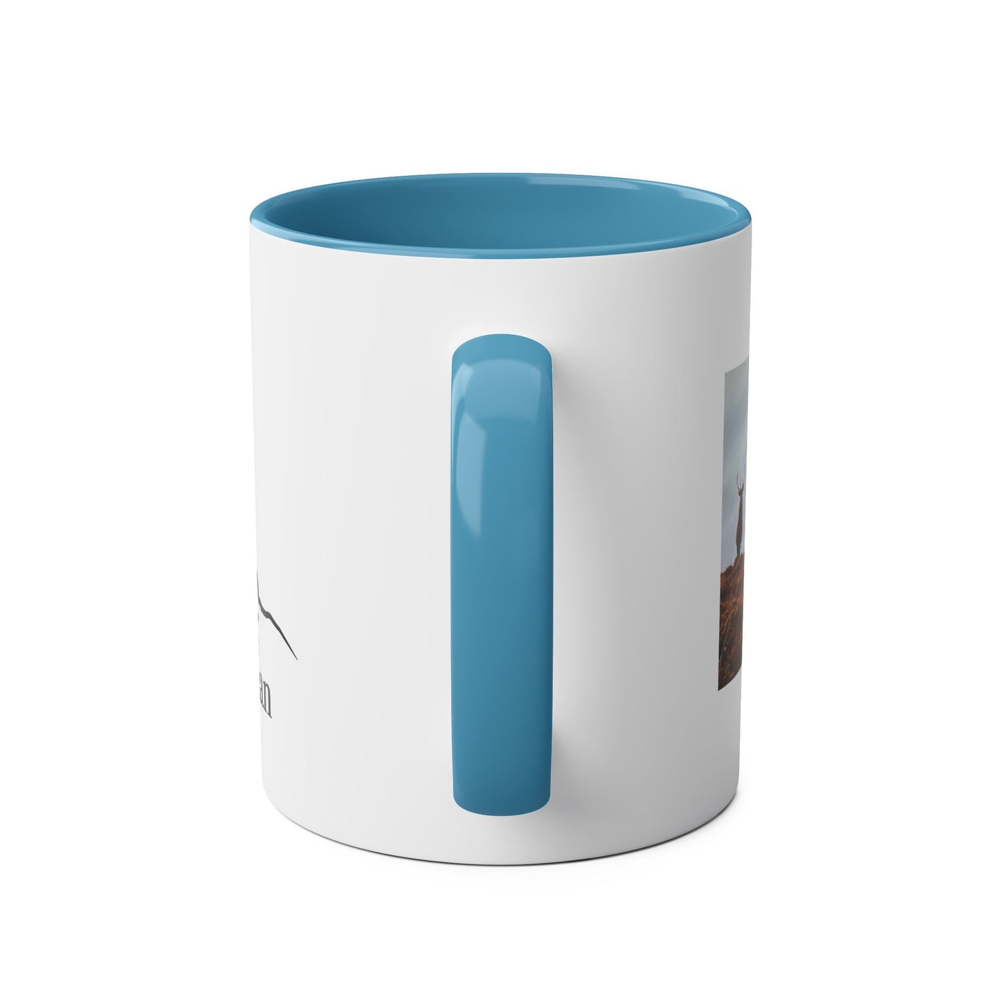Gratitude Two-Tone Coffee Mug, Friendship Gift, Personalize with Text, Coffee Lovers, Thank You, Vanlife Inspired