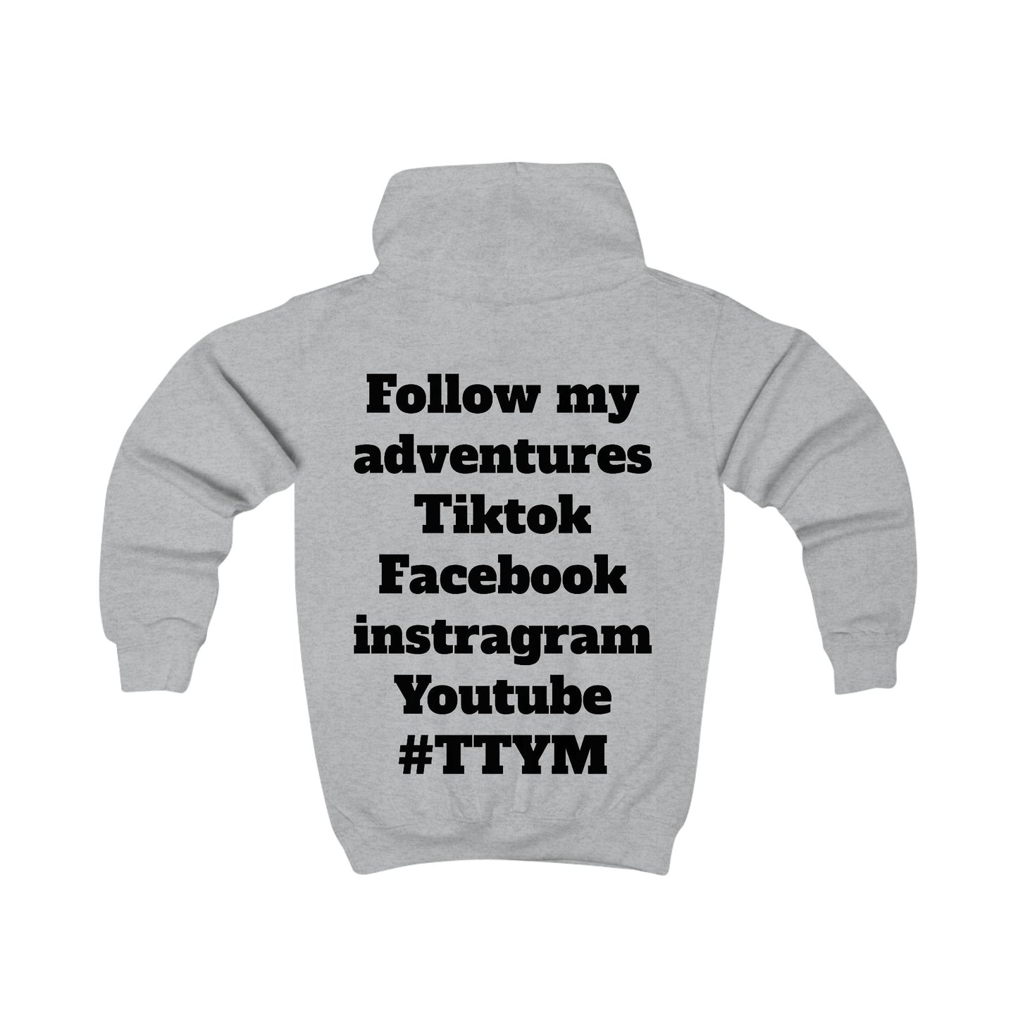 Adventurous Kids Hoodie with Fun Social Media Design, Travel Hoodie, Outdoor Hoodie, Kids Sweatshirt, Gift for Young Explorers, [...]