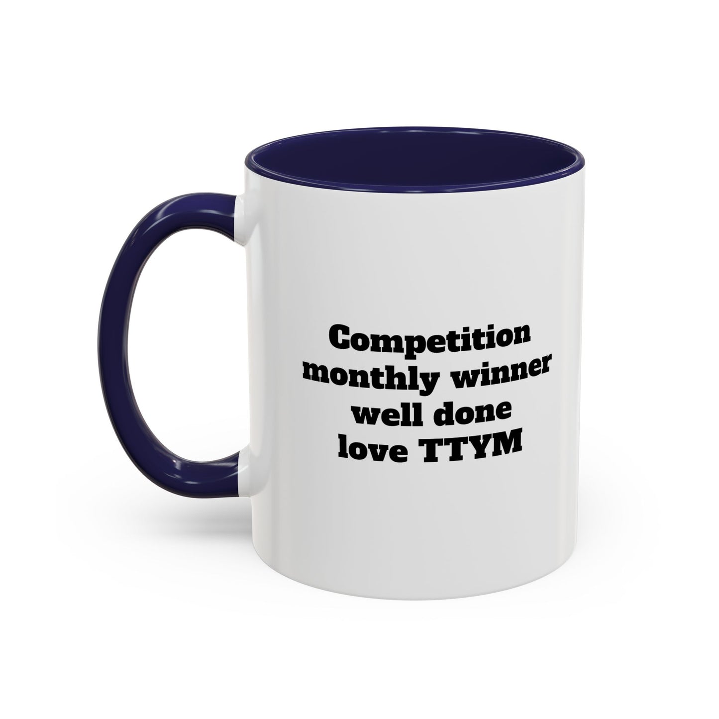 Travelling Yorkshireman Coffee Mug, Accent Mug for Tea Lovers, Unique Gift for Travelers, Personalized Drinkware, Black Handle Mug