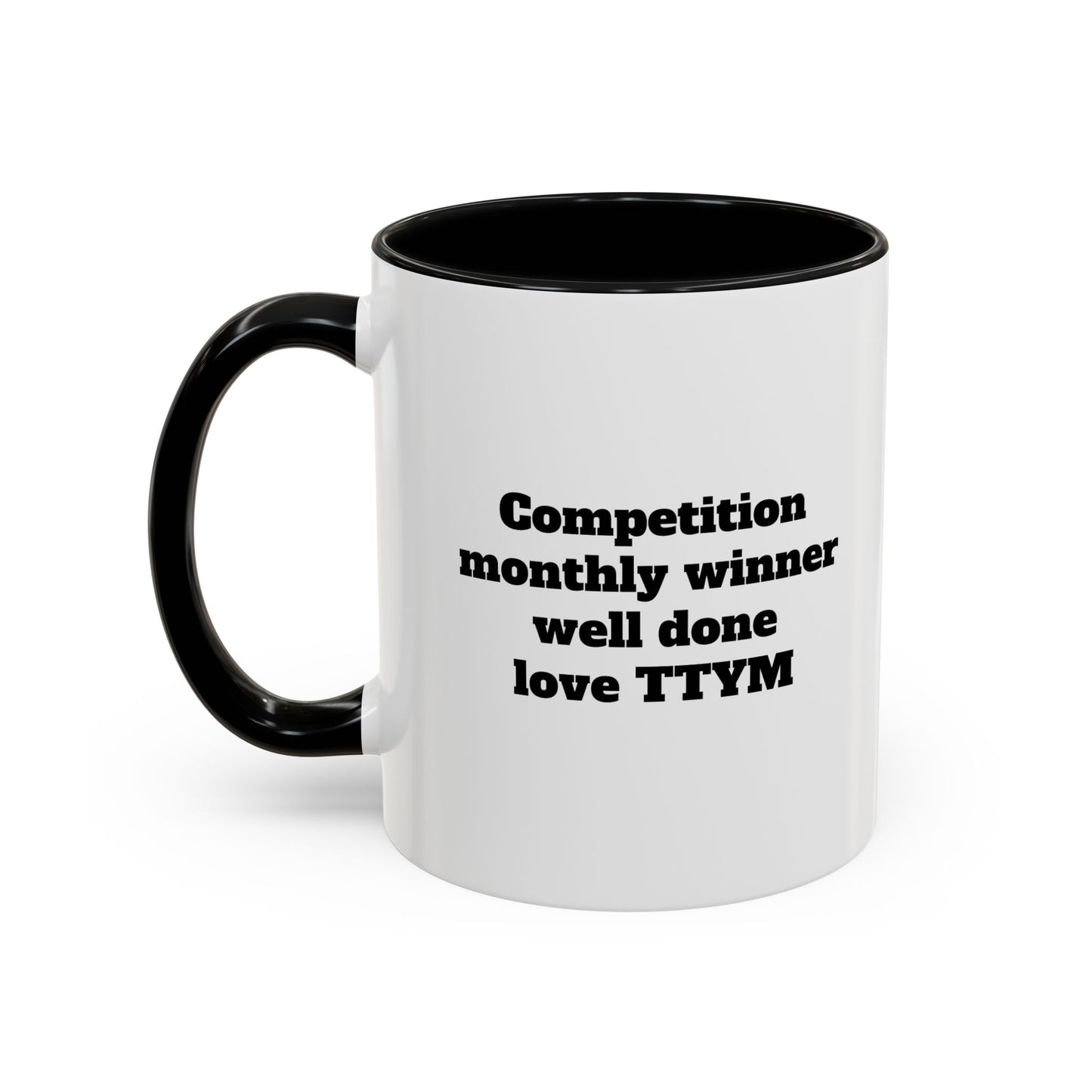 Travelling Yorkshireman Coffee Mug, Accent Mug for Tea Lovers, Unique Gift for Travelers, Personalized Drinkware, Black Handle Mug
