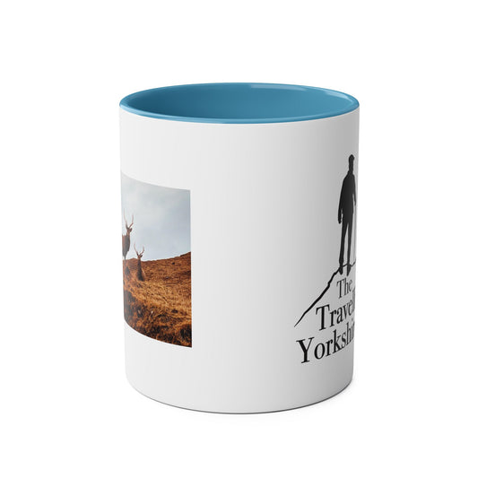 Gratitude Two-Tone Coffee Mug, Friendship Gift, Personalize with Text, Coffee Lovers, Thank You, Vanlife Inspired