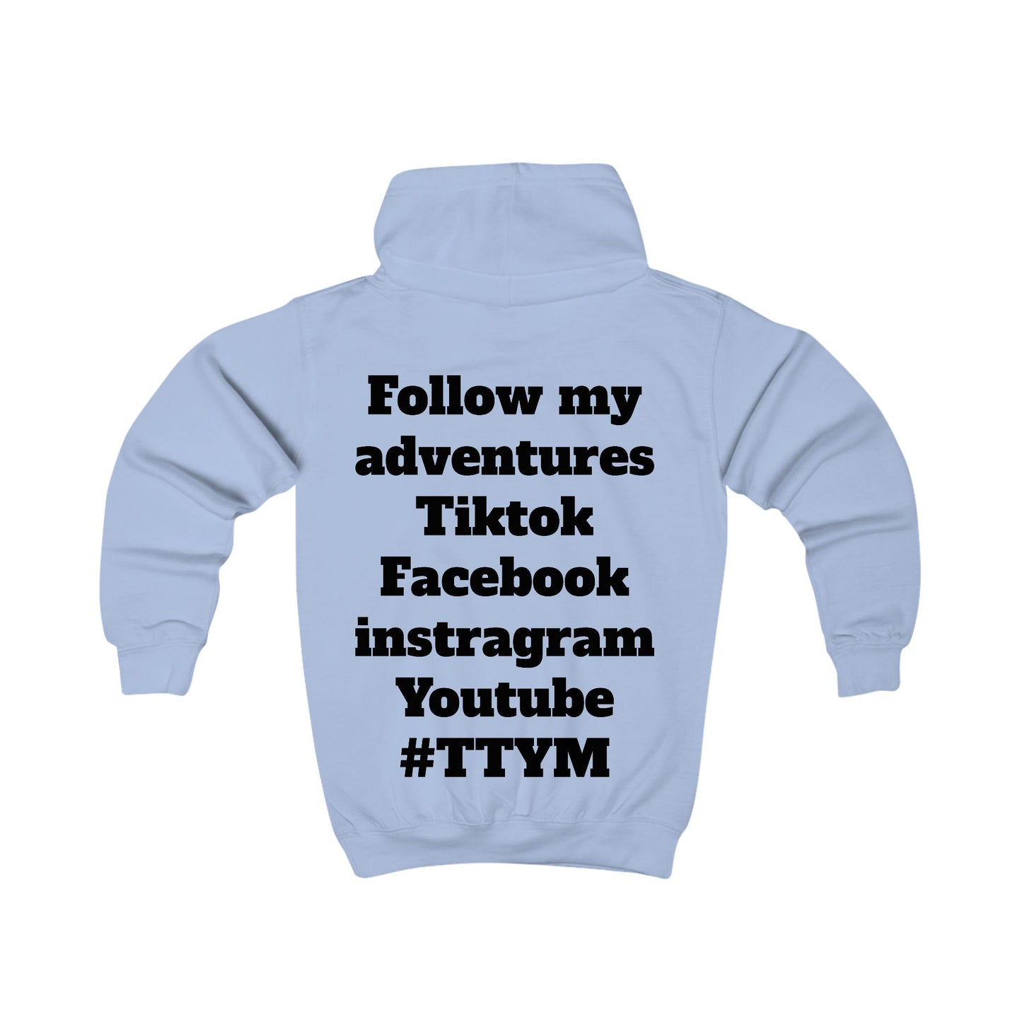 Adventurous Kids Hoodie with Fun Social Media Design, Travel Hoodie, Outdoor Hoodie, Kids Sweatshirt, Gift for Young Explorers, [...]
